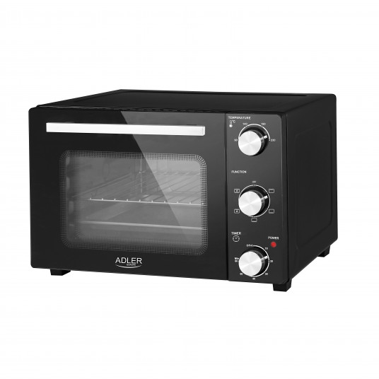 Adler AD 6024 Elektrinė orkaitė, 22 L, juoda