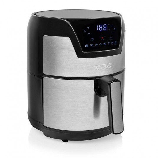 Princess Digital Aerofryer XXL 182026 galia 1500 W, talpa 4,5 l, juodas / nerūdijantis plienas