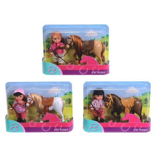 Doll EVI Pony with a horse