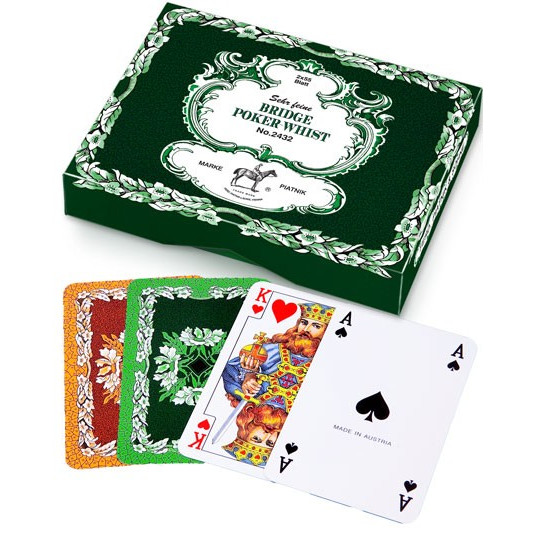 Cards Standard Oak leaves 2 decks