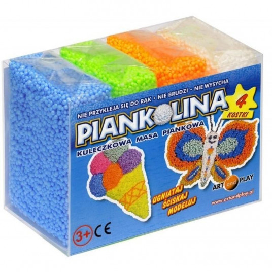 Piankolina 4 cubes blue