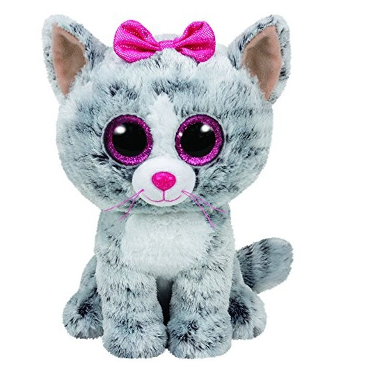 Plush toy TY Beanie Boos Kiki - Cat, 24 cm