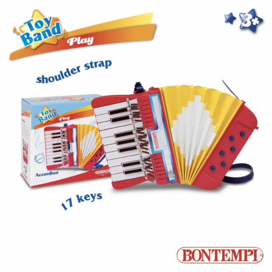 Bontempi Play Accordion with 17 keys