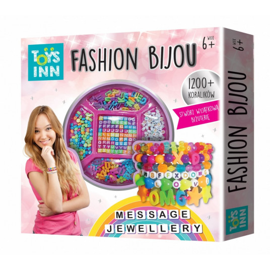 Message Bracelet - jewelry set for self-made