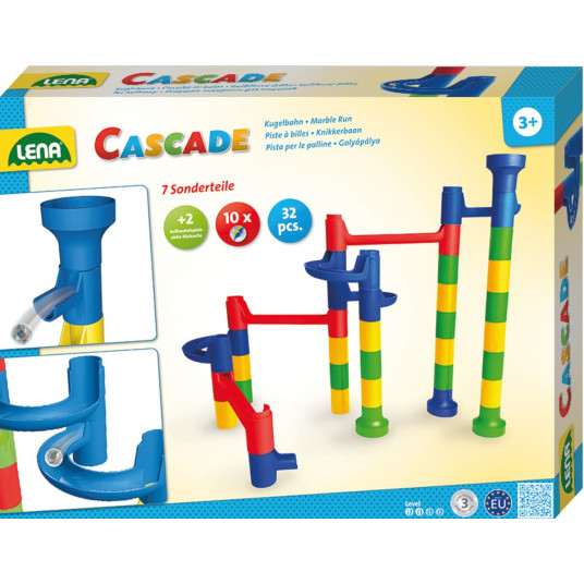 Cascade Marble Track Curve