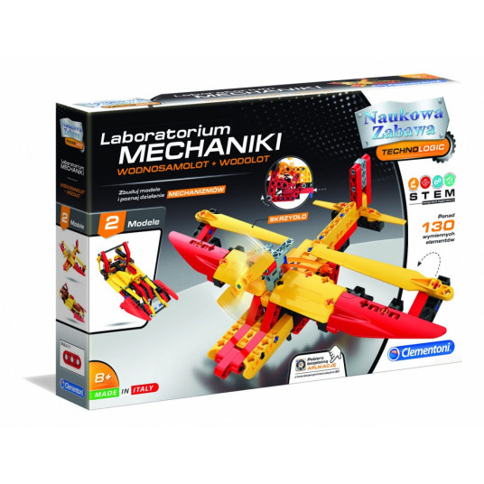 Construction set Laboratory of mechanics Seaplane and hydroplane