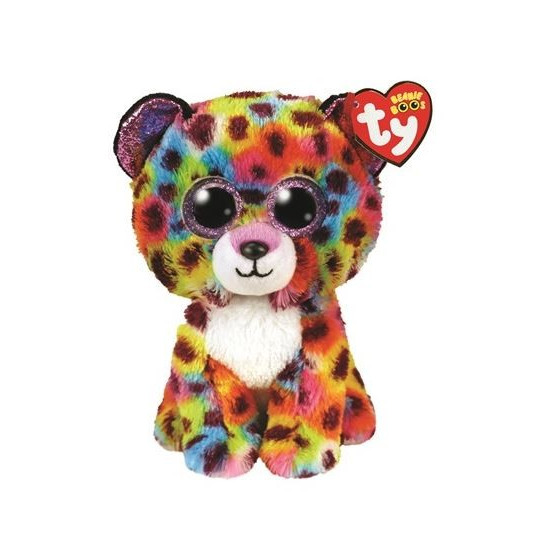 Plush toy TY Beanie Boos Leopard Giselle 15 cm