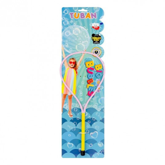 Hoop for soap bubbles