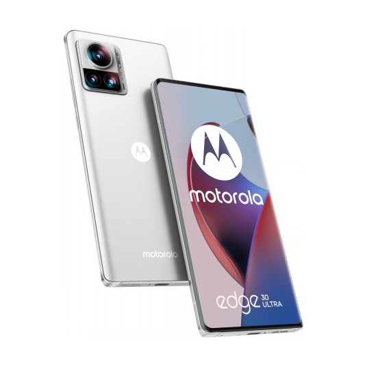 Išmanusis telefonas Motorola Edge 30 Ultra 5G 12GB/256GB Dual-Sim Starlight White