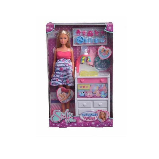 Steffi doll in twin pregnancy