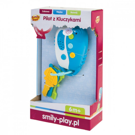 SMILY car key blue