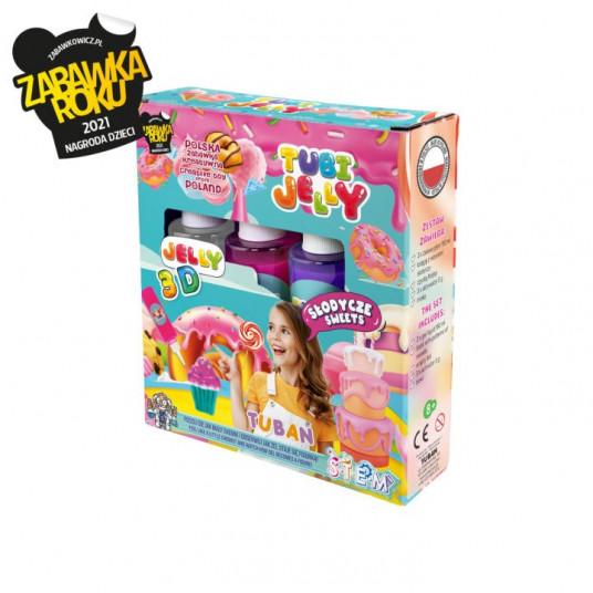 Tubi Jelly 3 colors set - Sweets