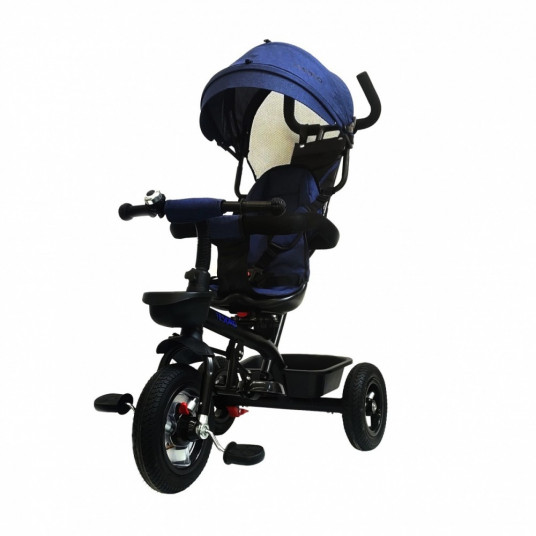 Tesoro Baby tricycle BT- 10 Frame Black-Navy blu