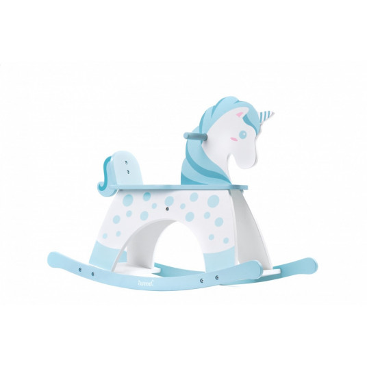 iWood Rocking Horse Wood en Unicorn