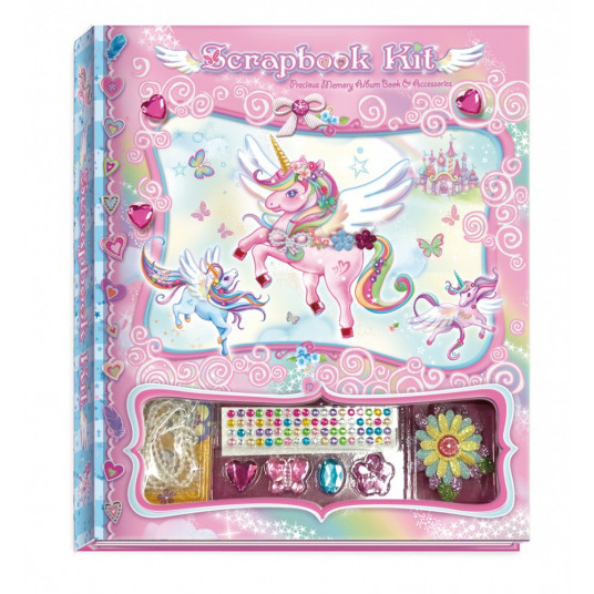 Pulio Pecoware Scrapbook Decoration kit Unicorn