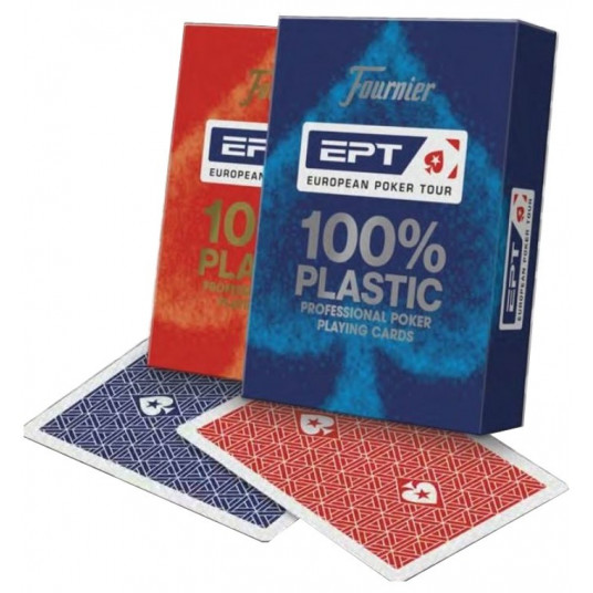Cards Fournier EPT 100% Plastic