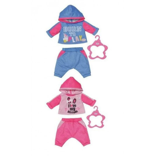 BABY BORN Jogging suits ast