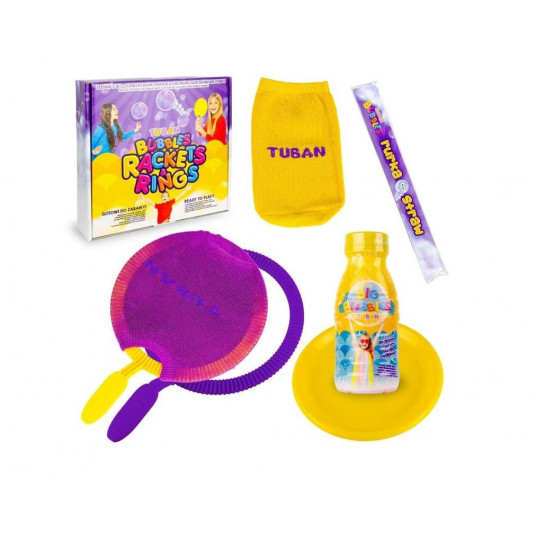 Bubble rackets and hoops