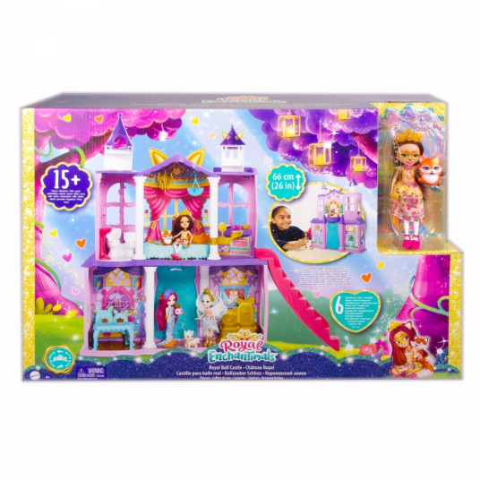 Set with doll Entchantimals Royal Castle