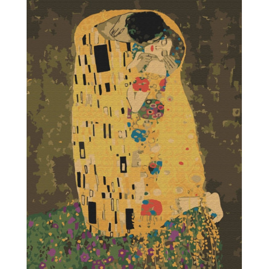 Picture Paint it! Painting by numbers Kiss Klimt
