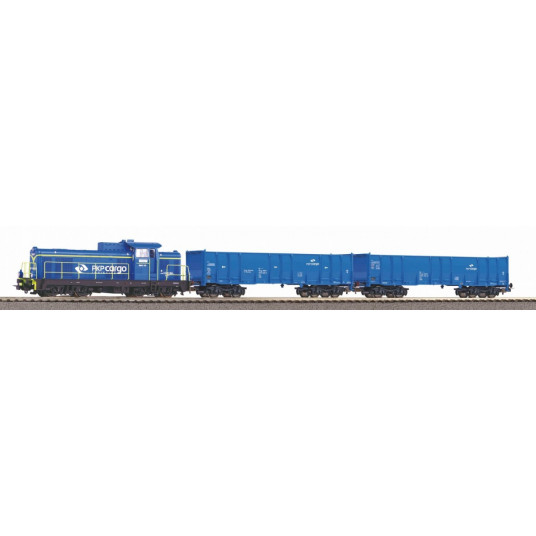 Start-Set SM42-606 PKP Cargo with 2 wagons