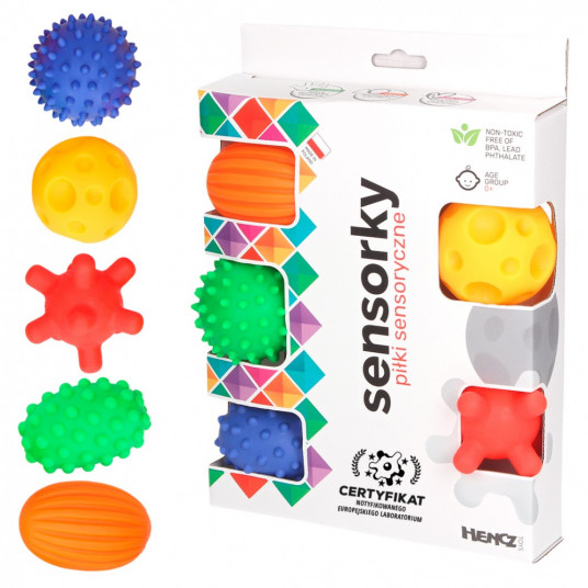 Sensory balls Sensorky 5 pcs