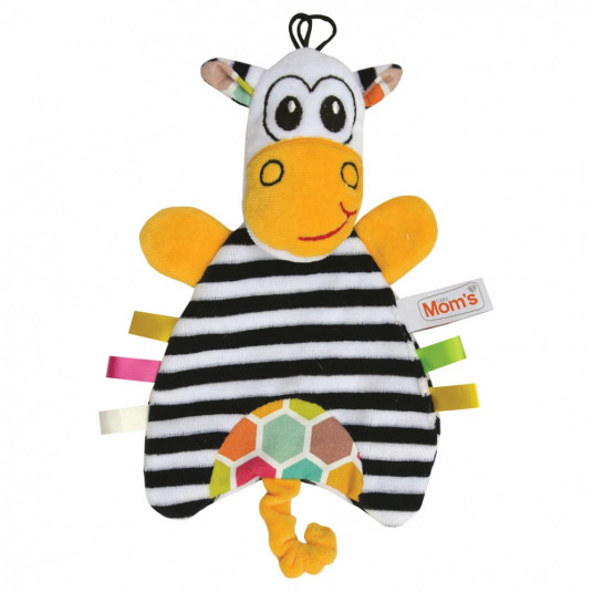 Cuudly toy contrasting puppet Zebra