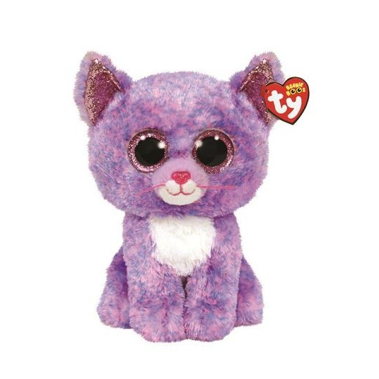 Maskotka Ty Kot lawendowy Cassidy 24 cm