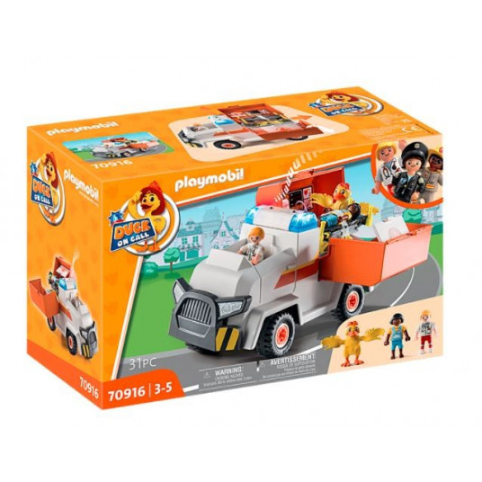 DUCK ON CALL 70916 Ambulance set with figurine