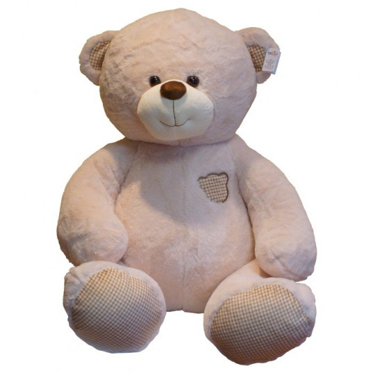 Teddy Bear Octavian kremas 75 cm