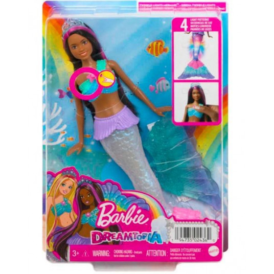 Barbie Brooklyn Mermaid doll Shimmering Lights