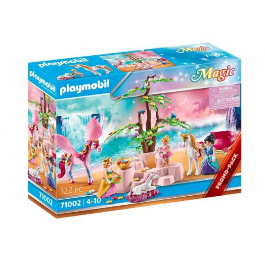 Blocks Magic 71002 Magic figurines set - Unicorn carriage with pegasus