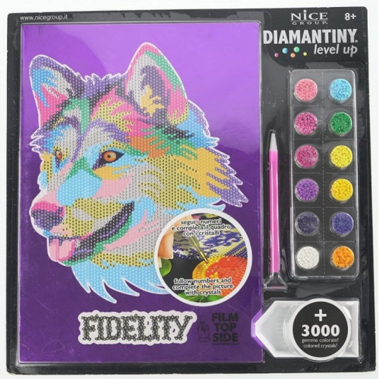 Set with crystals Nice - Dog