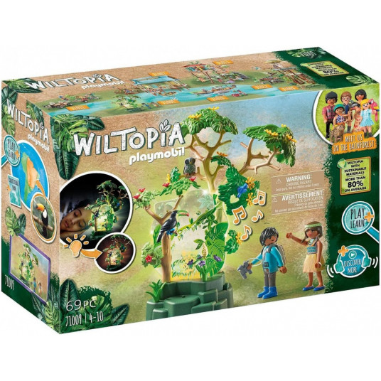 Figures set Wiltopia 71009 Rainforest Night Light
