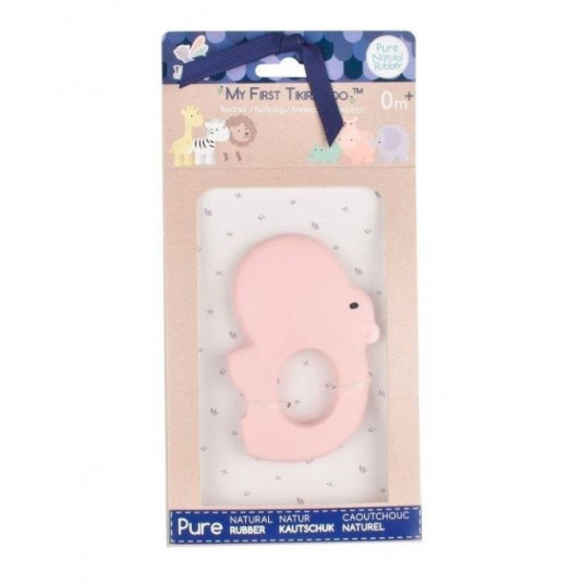 Rubber teether Hippo Zoo