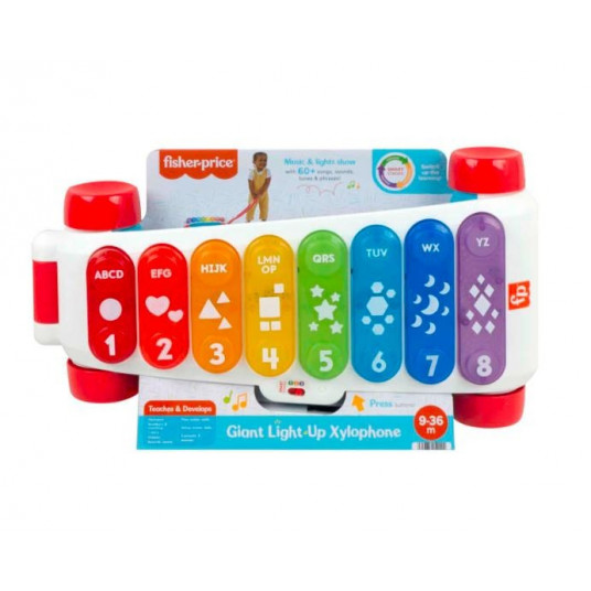 Musical toy Large educational xylophone for pulling