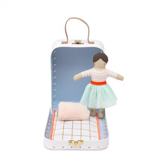 Doll Mini Lila with suitcase