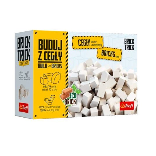 Brick Trick complementary kit castle bricks white 70 pieces
