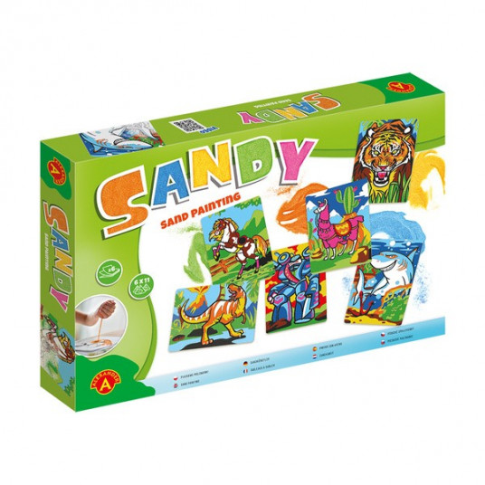 Sand coloring books 6in1 Set 1