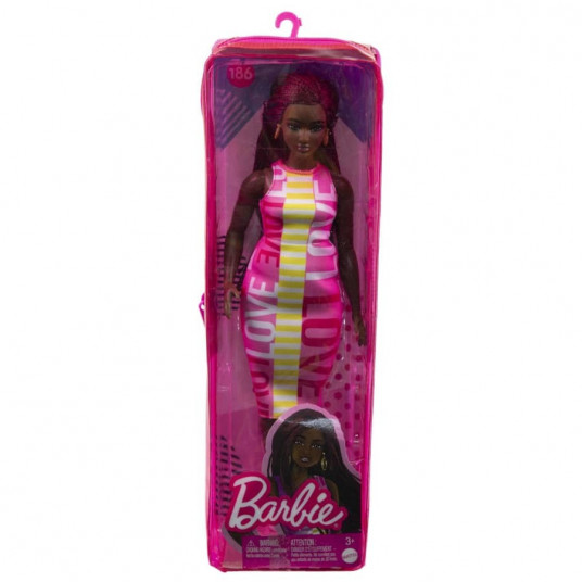 Doll Barbie Fashionistas Split Pattern Love