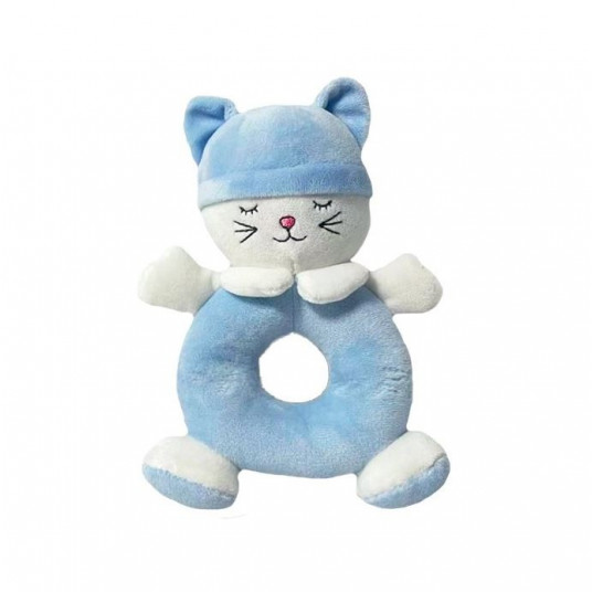 Rattle Sleeping Cat 18 cm