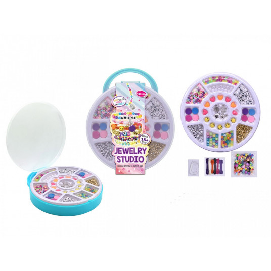 Set of beads for making jewelry