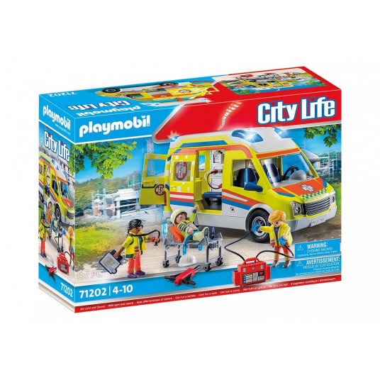 City Life 71202 greitosios pagalbos rinkinys su šviesa ir garsu