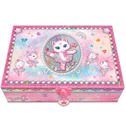 Pecoware Set with a diary - Cat ballerina