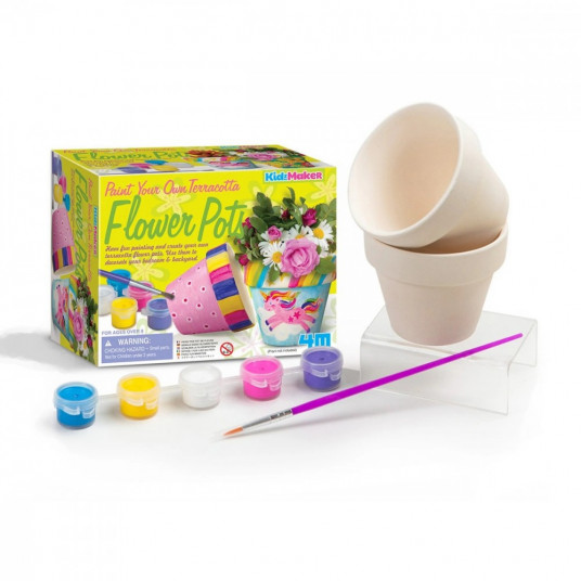 Set Terracotta Flower Pots