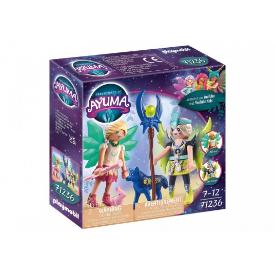 Figures Ayuma 71236 Crystal and Moon Fairy with Soul Animals
