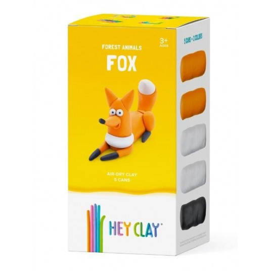 Plastic dough Hey Clay Fox