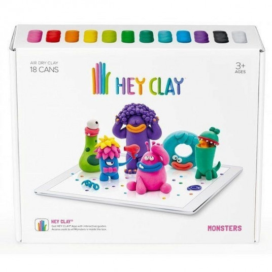Hey Clay Plastic Dough Monsters