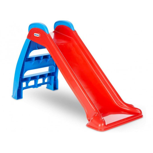 First red-blue slide