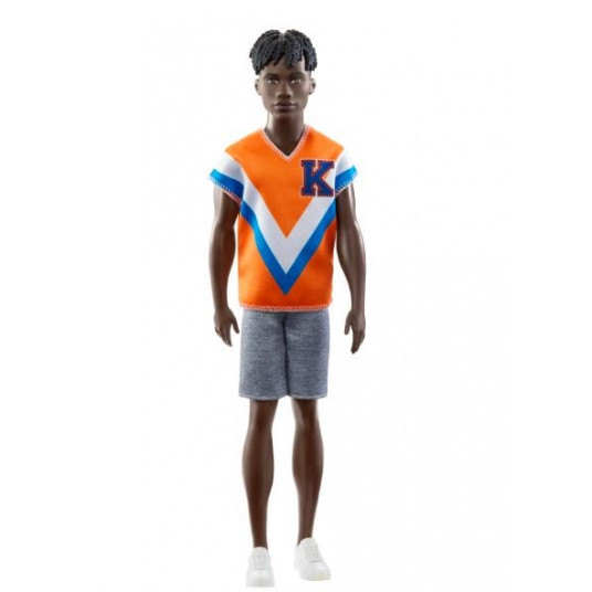 BARBIE Fashionistas Ken Doll Orange T-shirt